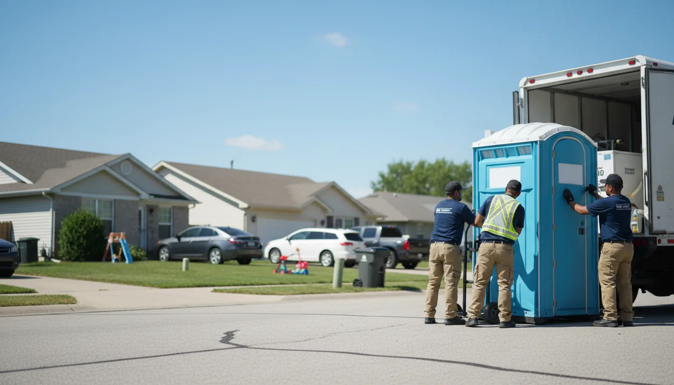 Standard Porta Potty Rentals in Paris, TX near me